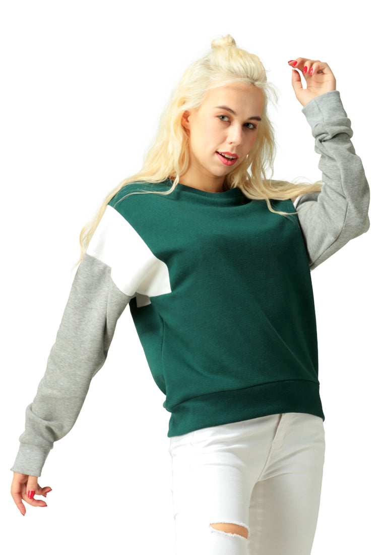 color block sweatshirt#color_dark-green