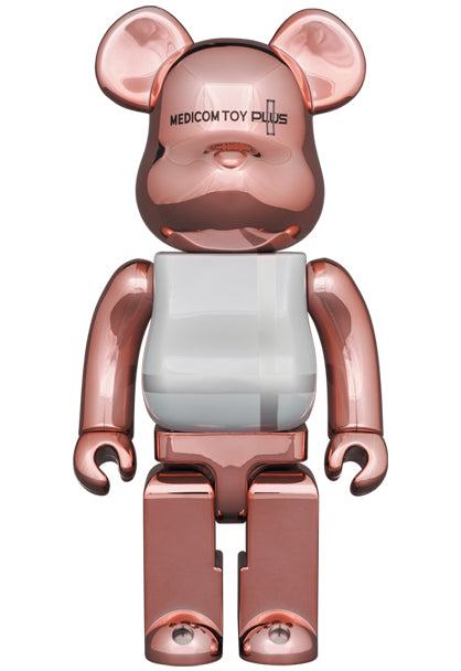 おもちゃ MEDICOM TOY - BE@RBRICK PINK GOLD CHROME Ver.100%&400%の