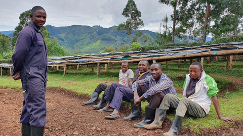 Workers in Nyaksheyi, Uganda