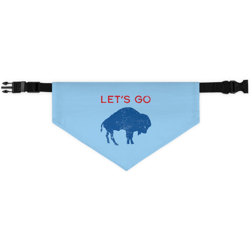 Let's Go Buffalo Bandana Collar