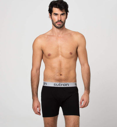 Sweat Proof Boxer Shorts Dark Grey / Black