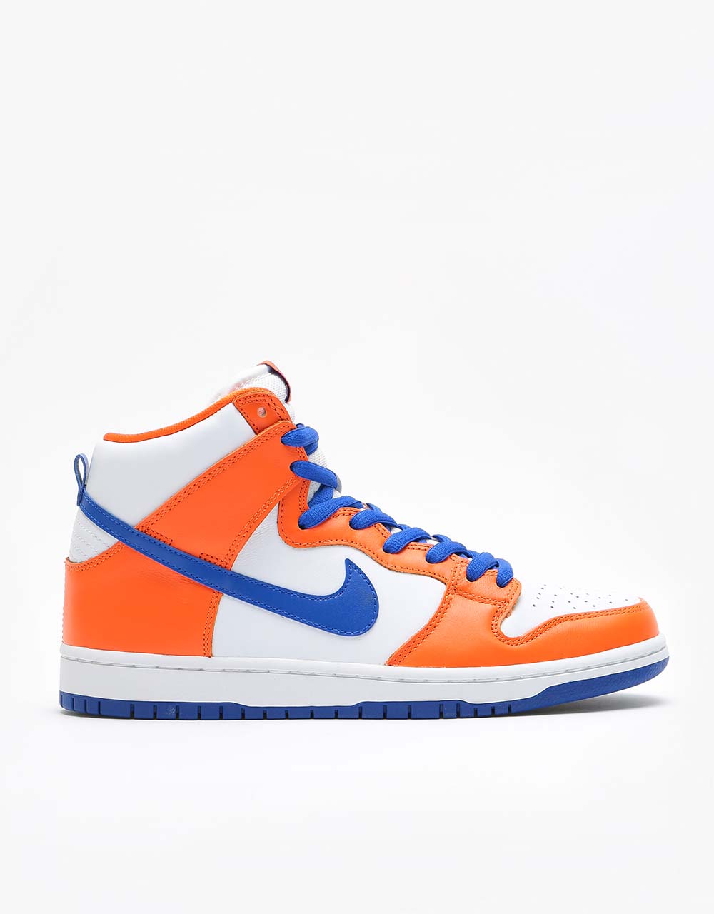 Nike SB Dunk High 'Supa' QS Skate Shoes - Safety Orange/Hyper Blue-Whi ...
