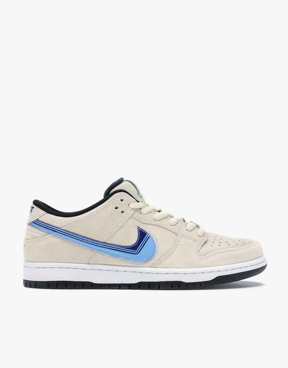 nike sb dunk low cream and blue