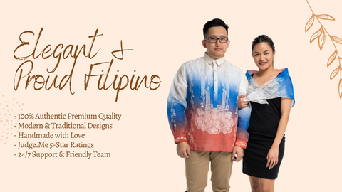 Philippine National Costume - Barong Tagalog & Baro’t Saya