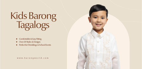 Boys Barong Tagalog Sale