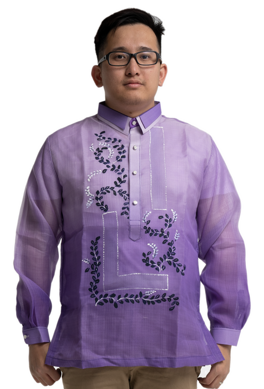 Cocoon Purple Barong Tagalog - Arvin JV40 | Barong World | Reviews on ...