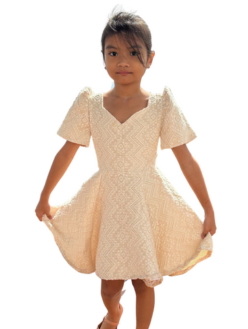 Ilocos Silk Pinilian Handmade Modern Filipiniana Wrap Around Dress - H –  Barong World