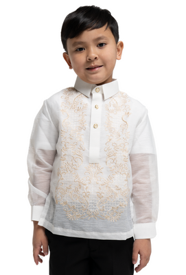 Boys Jusi Classic Barong Tagalog (Ring Bearer) - Tucker JS091 | Barong ...