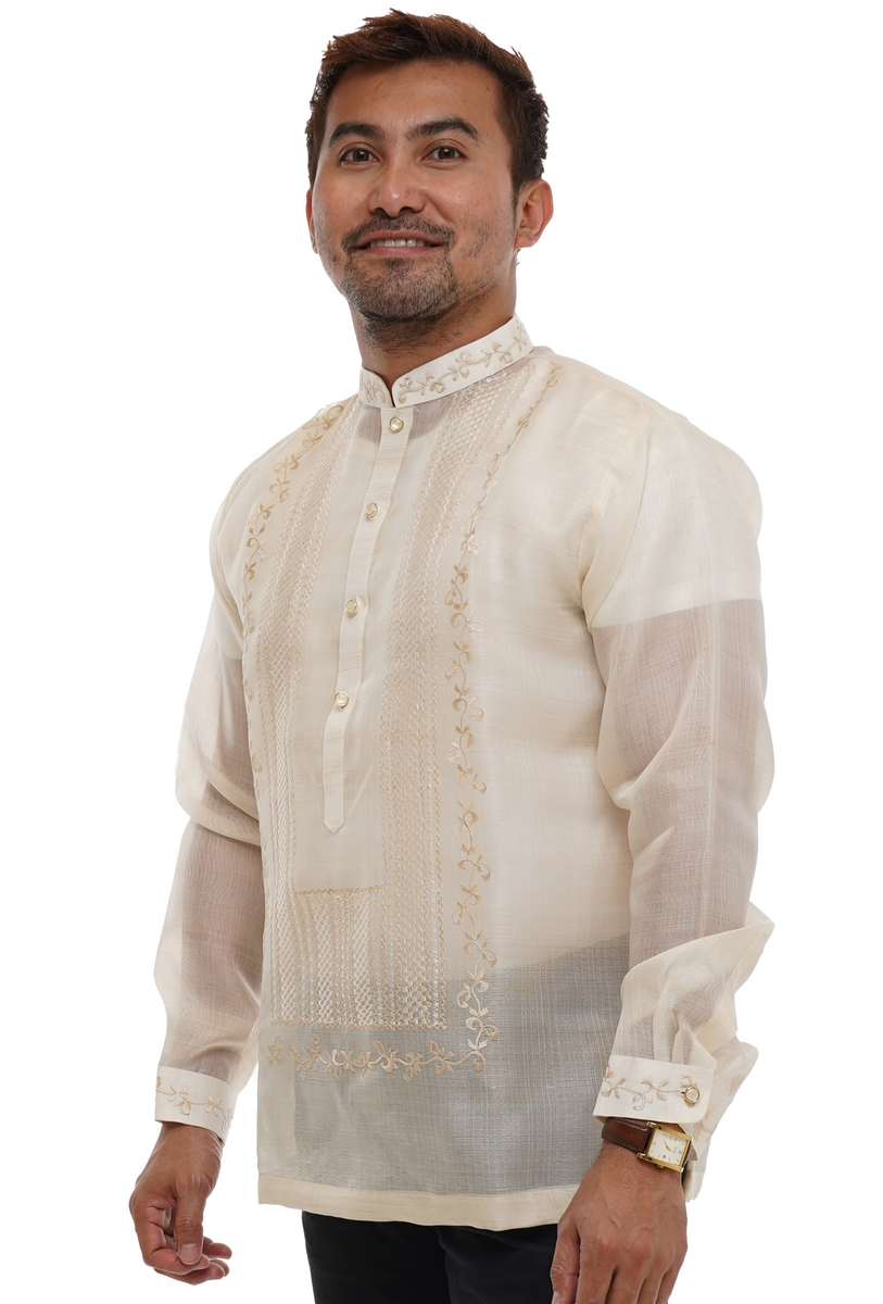 Pina Cocoon Barong Tagalog For Sale - Marco JV76 – Barong World