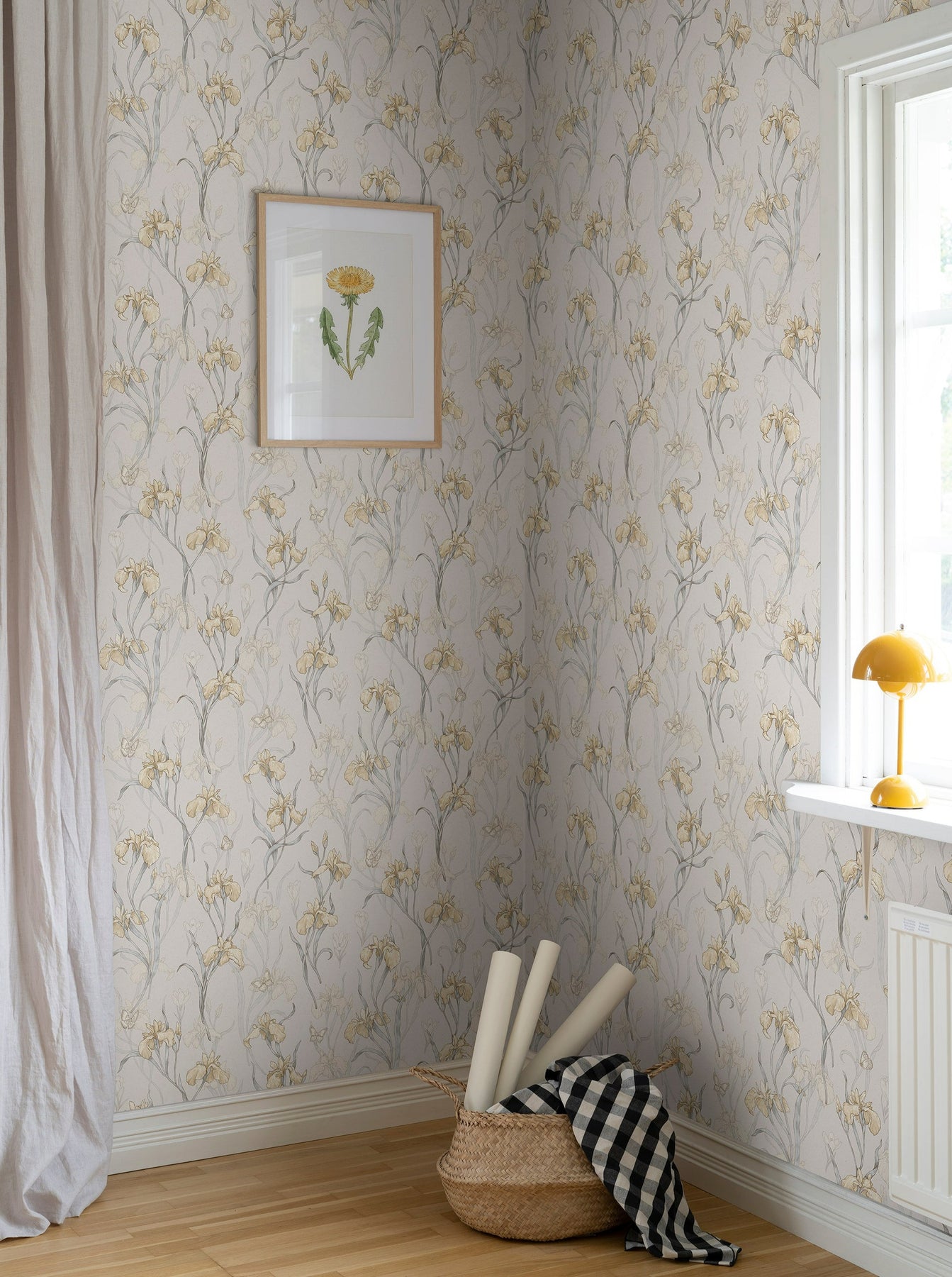 Yellow Wallpaper  Textured  Floral Yellow Wallpapers  Next UK