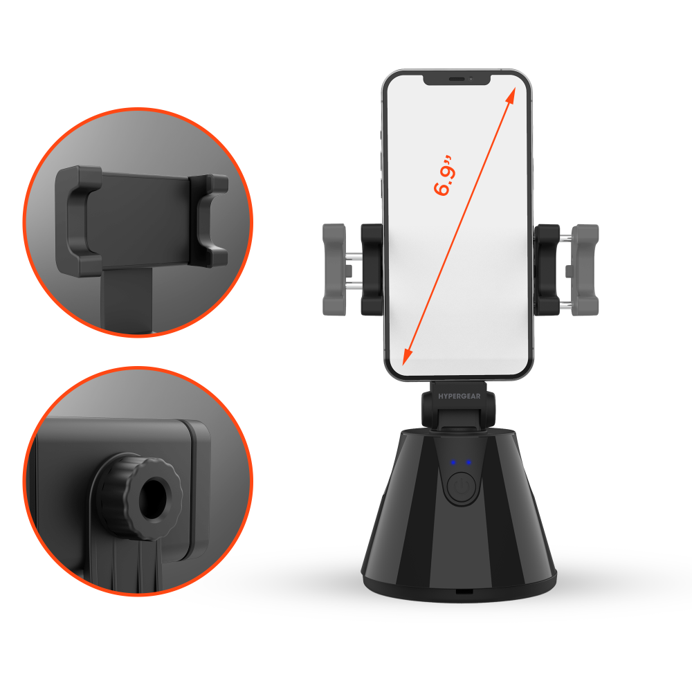 HyperView Auto-Tracking Mount Universal for All Phones Black