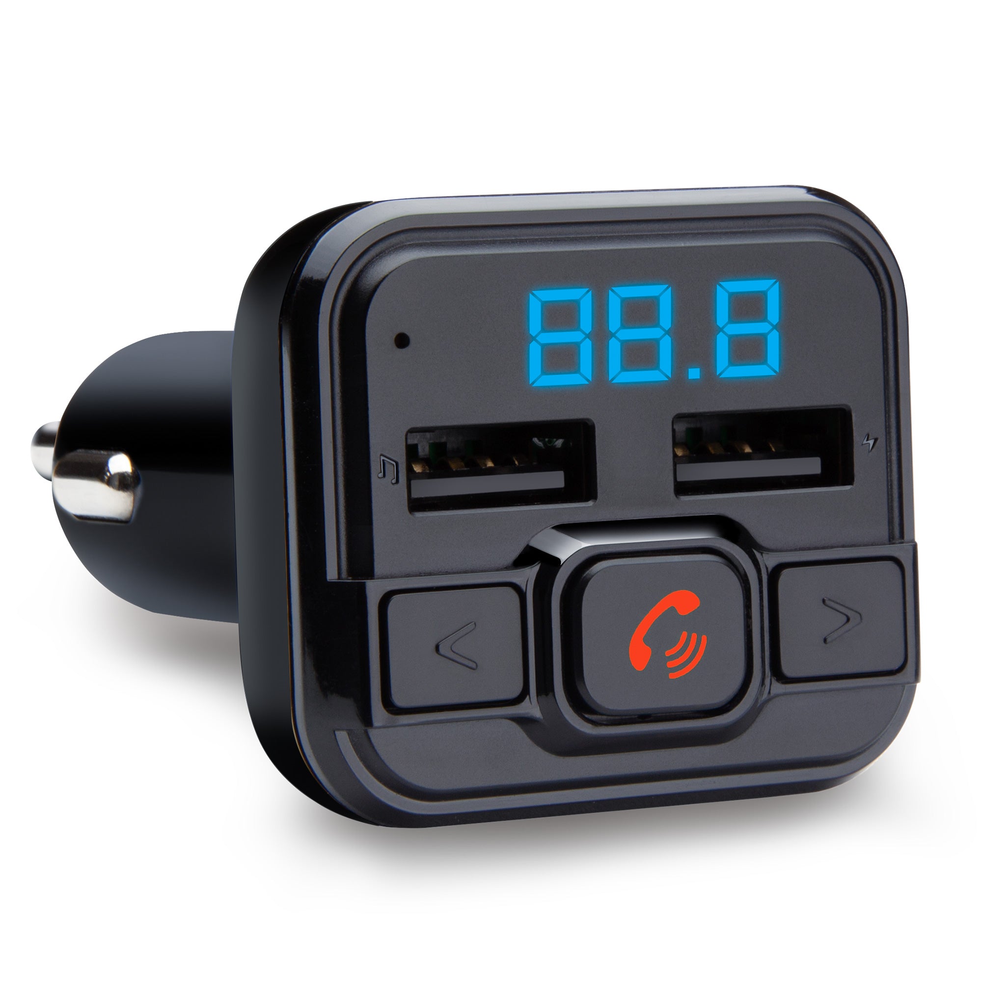Schouderophalend druiven isolatie FM Transmitter for Car + Dual USB Car Charger | HyperGear – HYPERGEAR