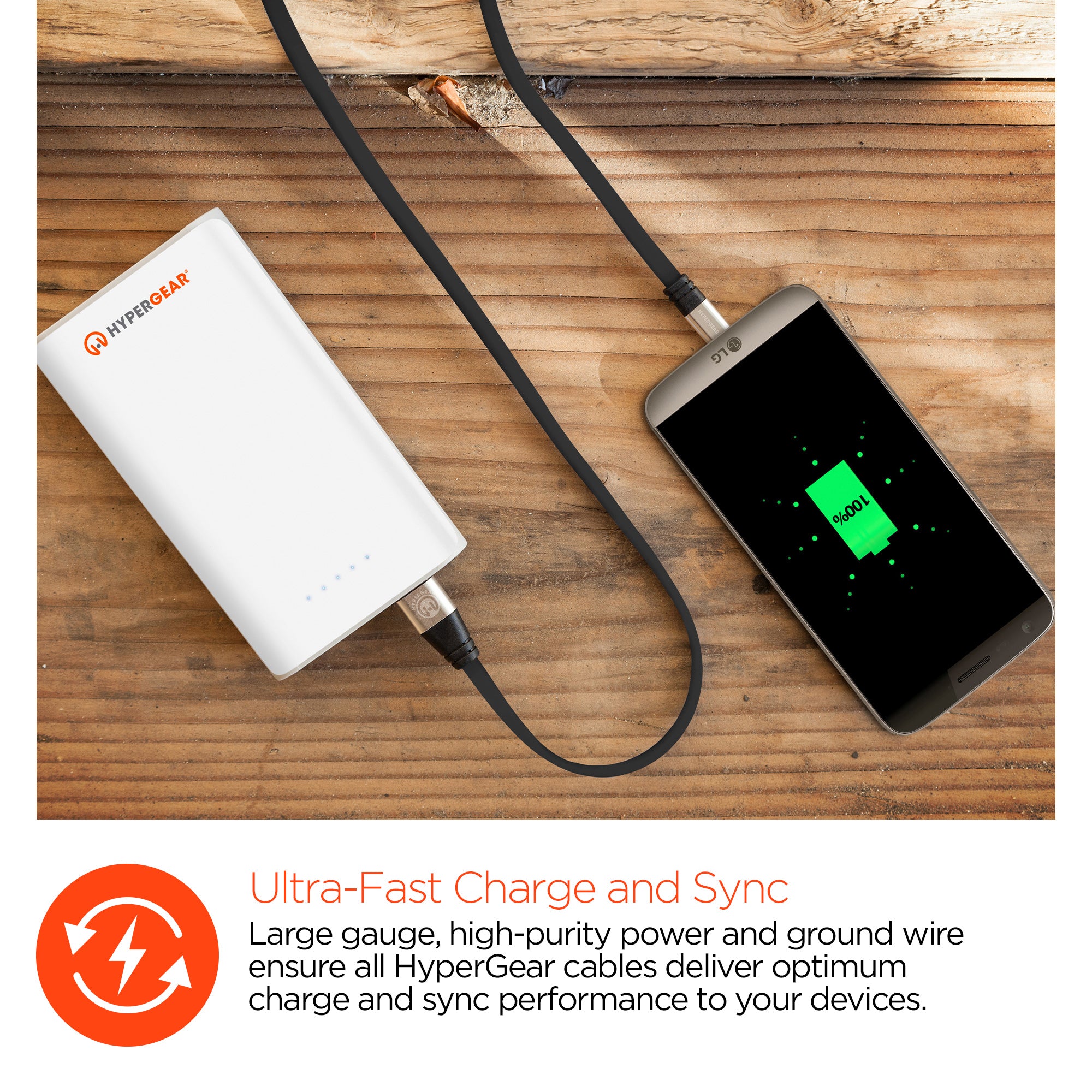 HyperGear Flexi USB-C 10ft. Charge & Flat USB Cable – HYPERGEAR