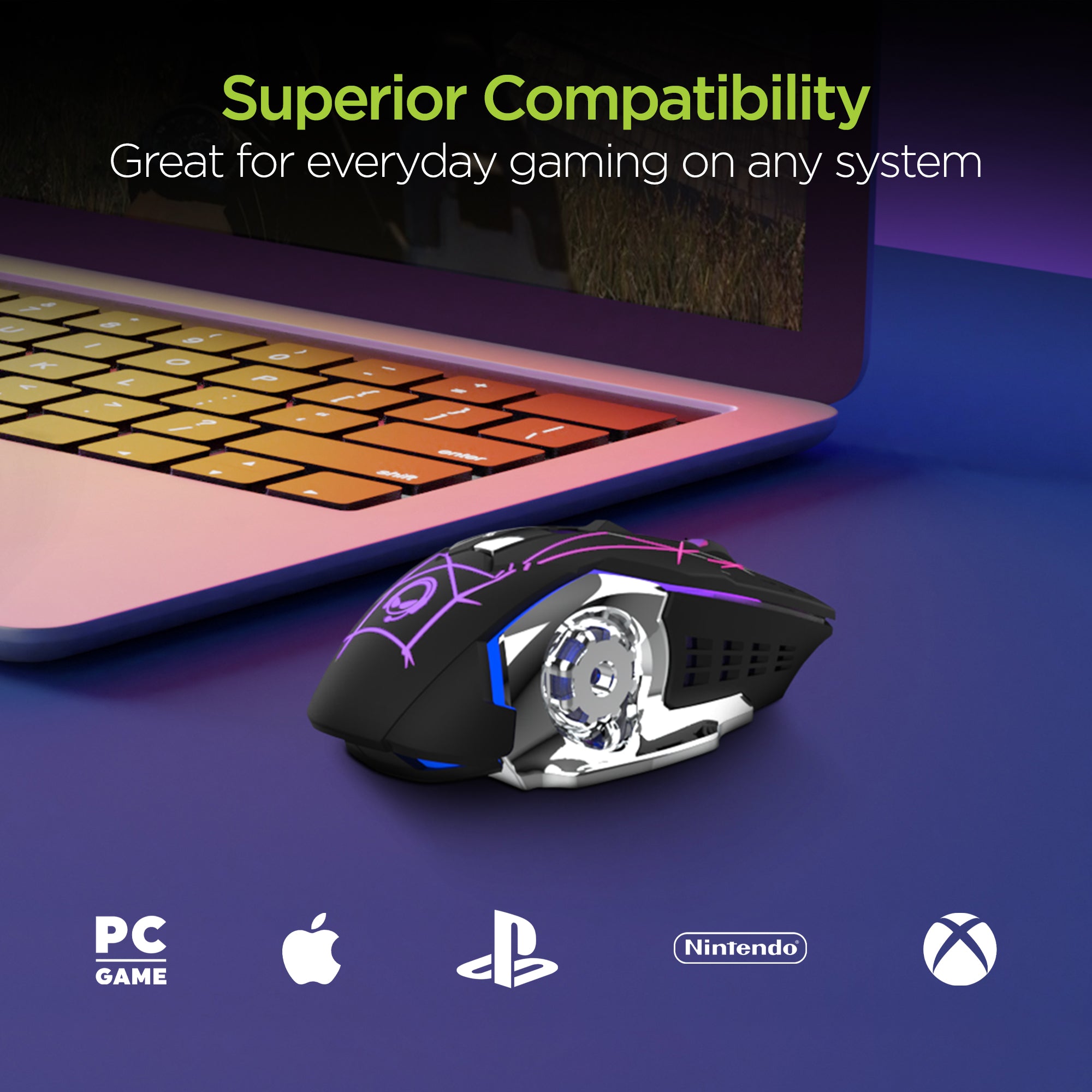 Føderale Limited kartoffel Wireless Gaming Mouse - Pro Performance | HyperGear – HYPERGEAR