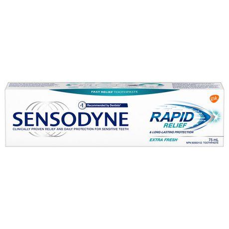 sensodyne rapid relief toothpaste offers