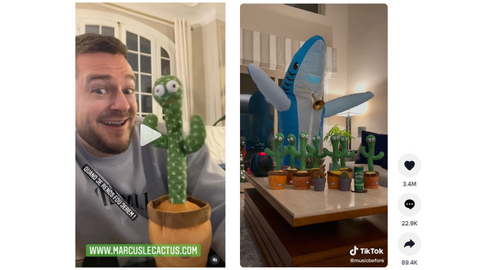 Le papertoy de la semaine : Marcus, le cactus 