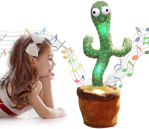 Peluche Cactus Qui Chante Et Danse, Peluche Cactus Dansant