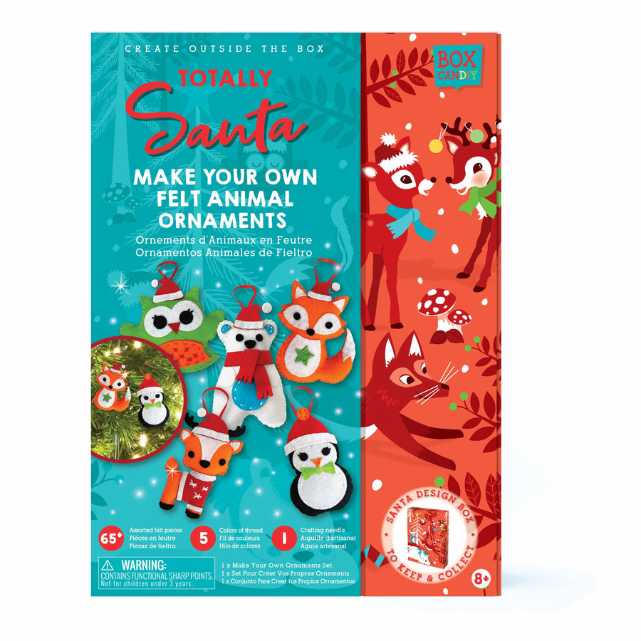 Totally Santa Make Your Own Gnome Village Ornament – BOX CANDIY