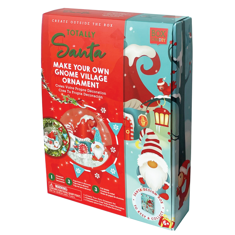 Totally Santa Make Your Own Gingerbread Village Ornament – BOX CANDIY