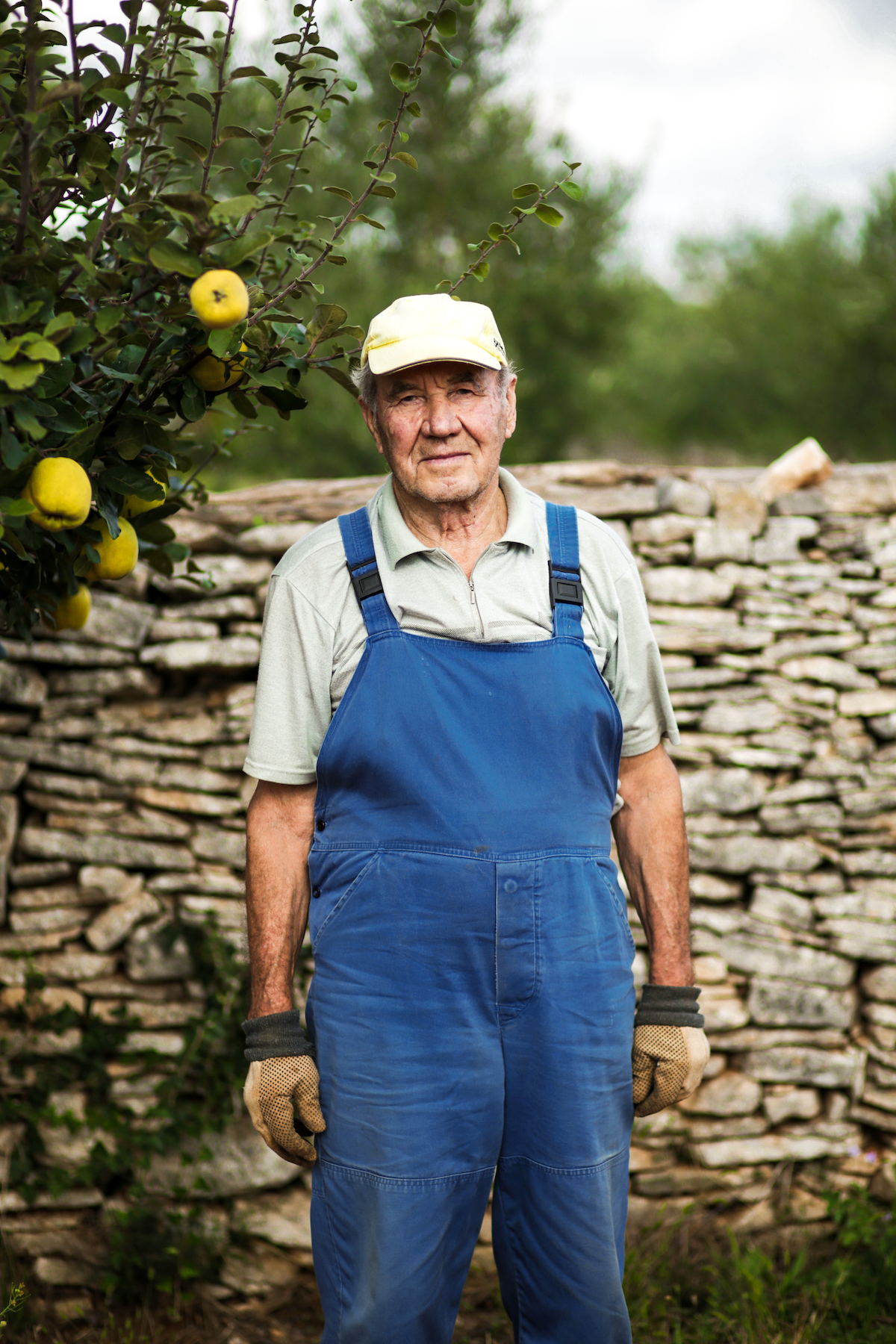Lena Father's Silvano in Croatia farming