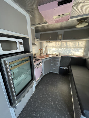 Retro RV interior