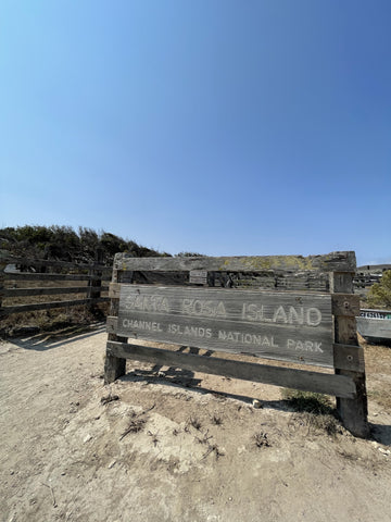Channel Islands sign