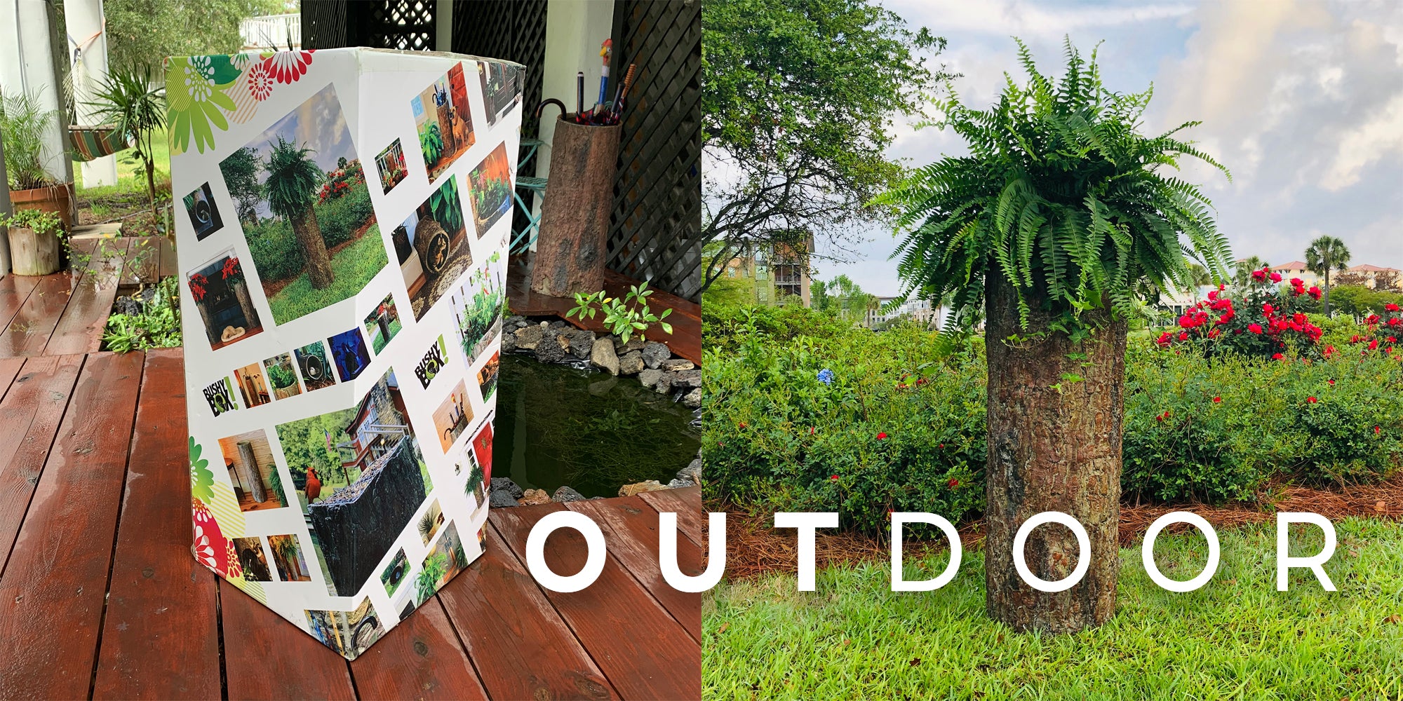 Farmhouse Porch & Patio Planter 🍂 – BushyBox!