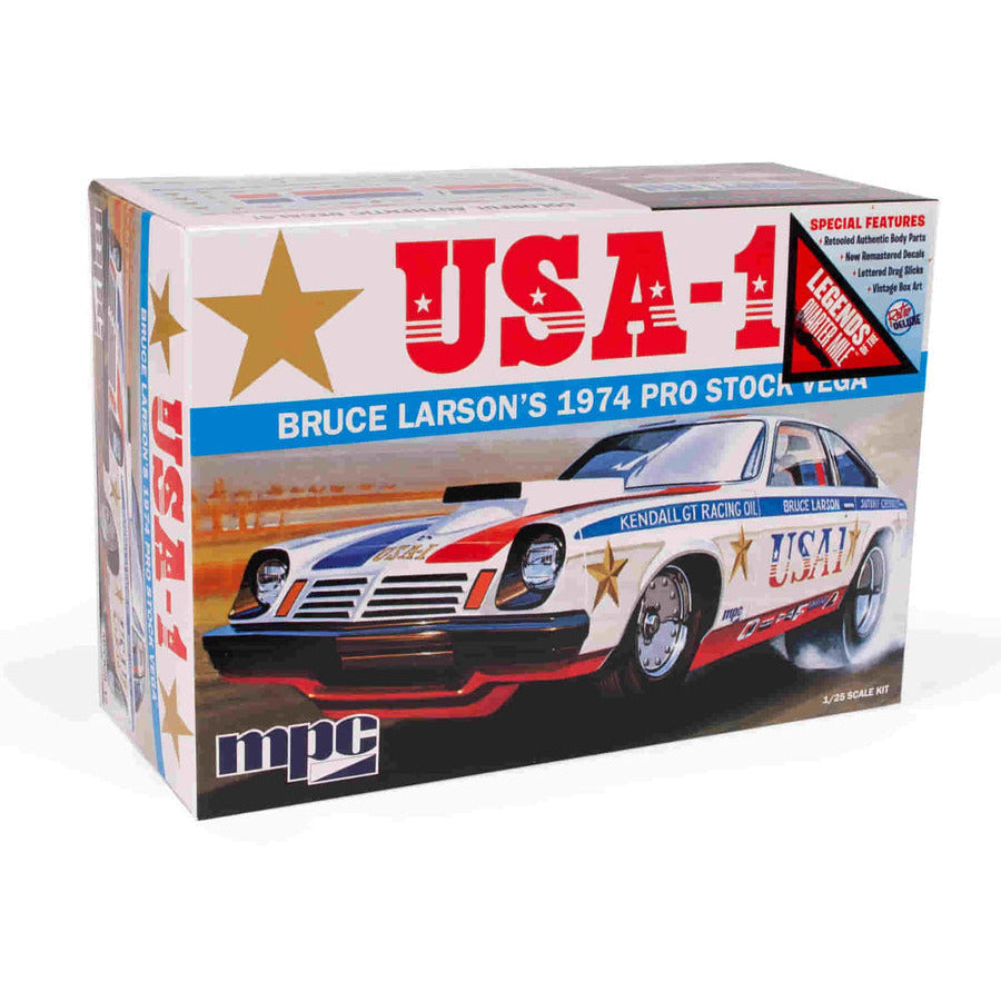 MPC: 1:25 Scale Model Kit - L.A. Dart Wheelstander - 68+ Parts - Skill  Level 2, Authentic Vehicle Building Kit, Replica Classic Car, Age 14+ 