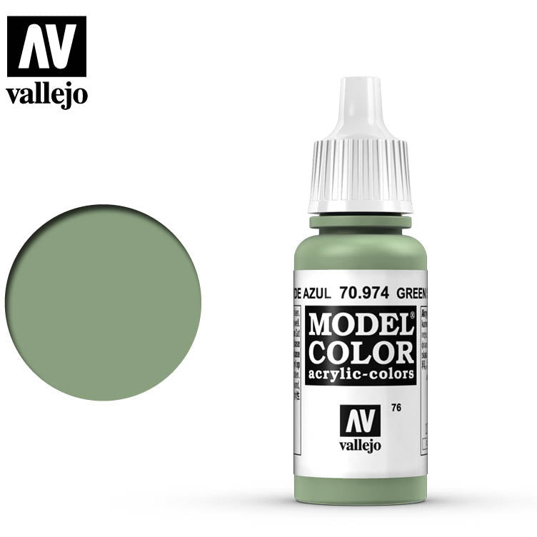 Vallejo Model Color Intermediate Green 70891 for painting miniatures