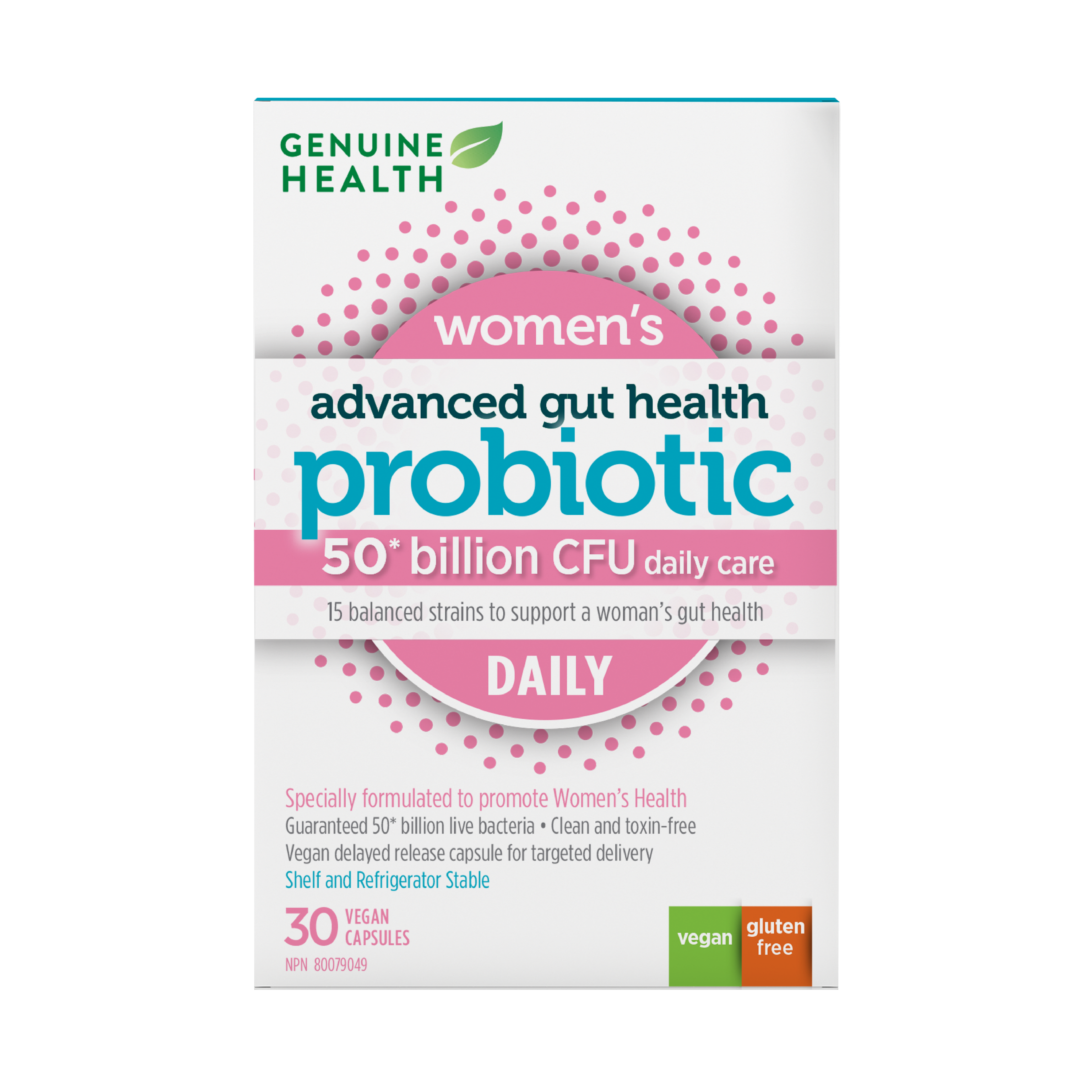 Image of women's daily probiotic | 50 billion