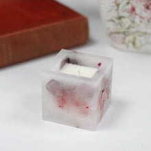Load image into Gallery viewer, Enchanted Candle - Small Square Jar - Rose
