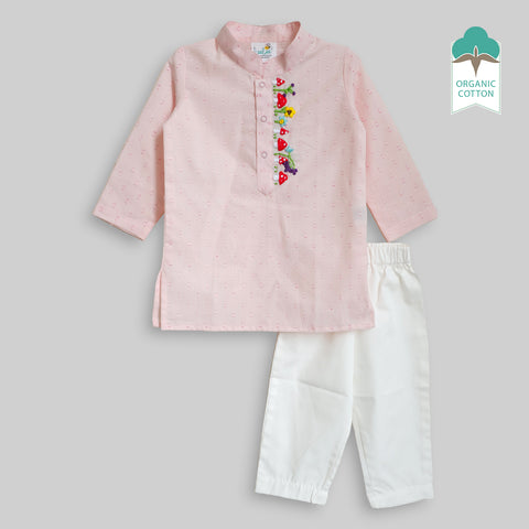 Buy online Greywhite Cotton Kurta Pyjama Ethnic Wear Set from Clothing for  Men by Namaskar for ₹1379 at 57% off | 2024 Limeroad.com