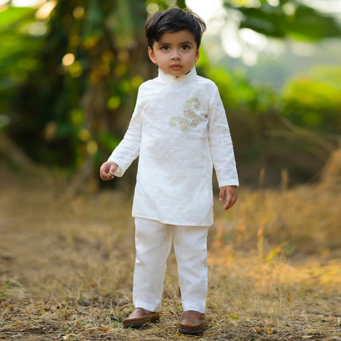 Gray Chikankari Mens Kurta Pajama – anokherang