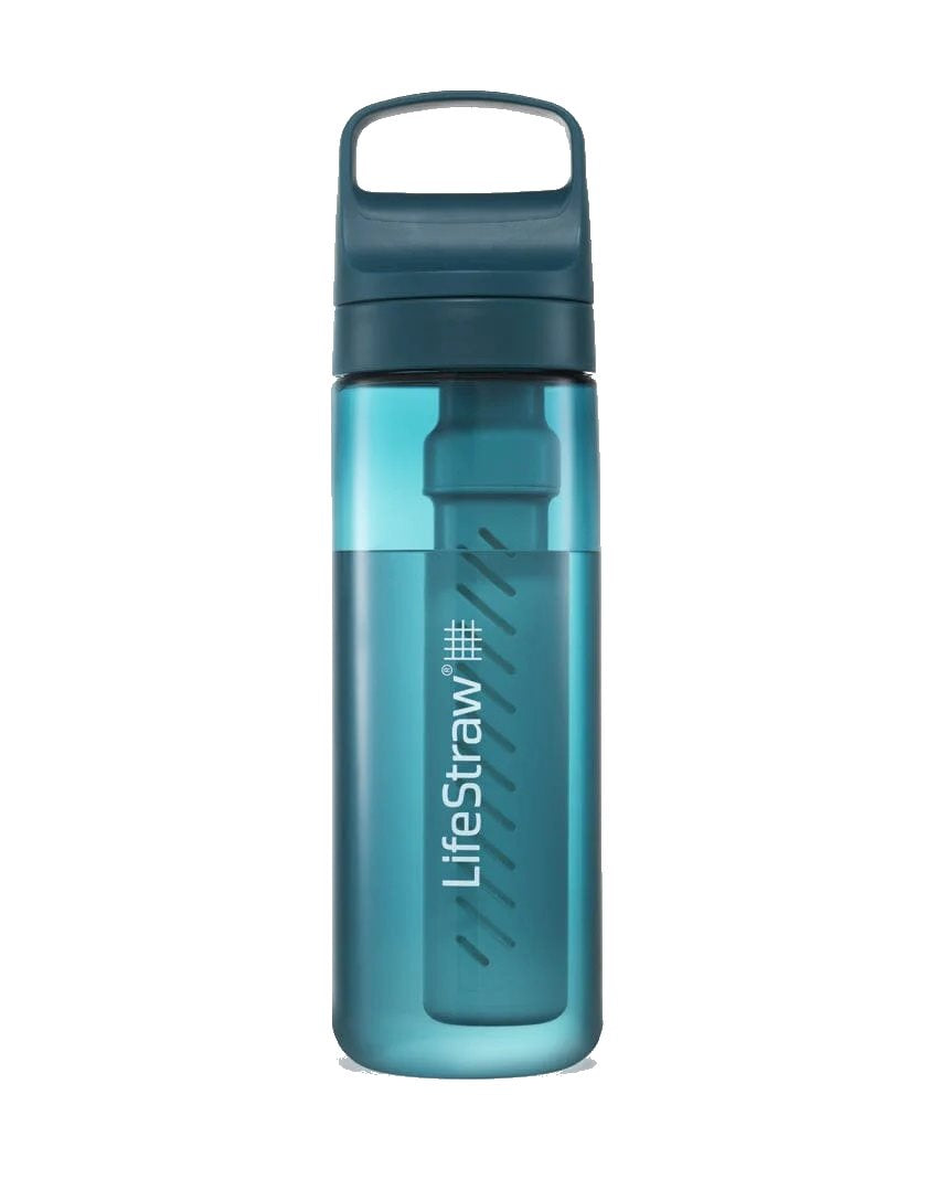 LifeStraw Go 2.0 Water Filter Bottle - 650 ml - Laguna Teal