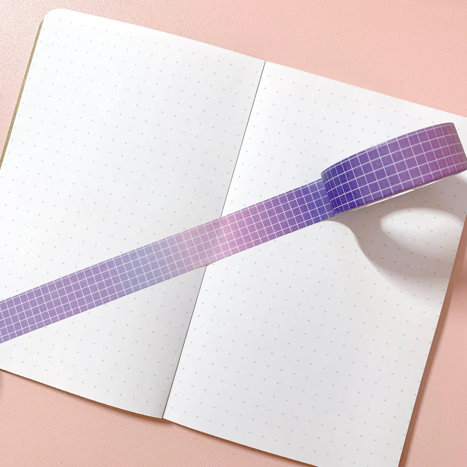 Gradation Grid Washi Tape