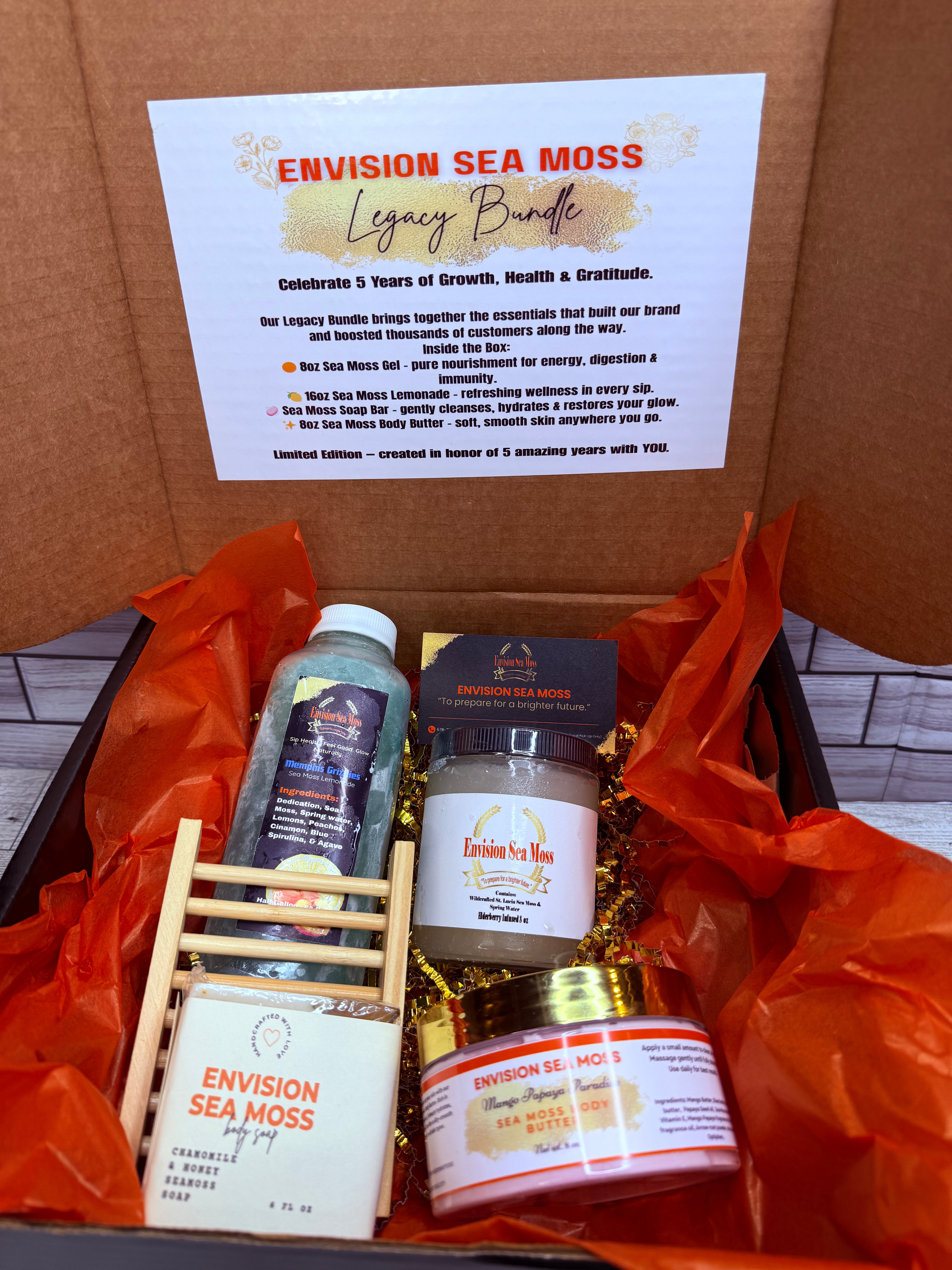 Envision Sea Moss Legacy Bundle (Limited Edition)