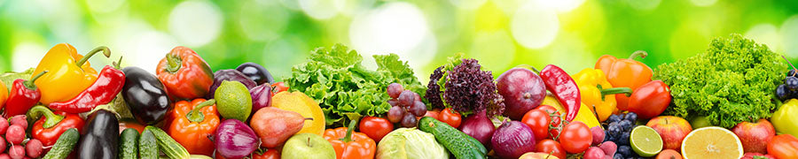 Image of healthy fruits and vegetables