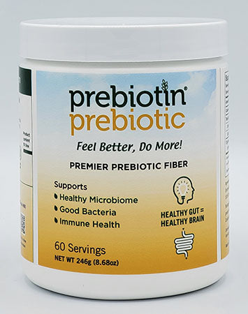 Image of a jar of Prebiotin Plain Prebiotic Fiber