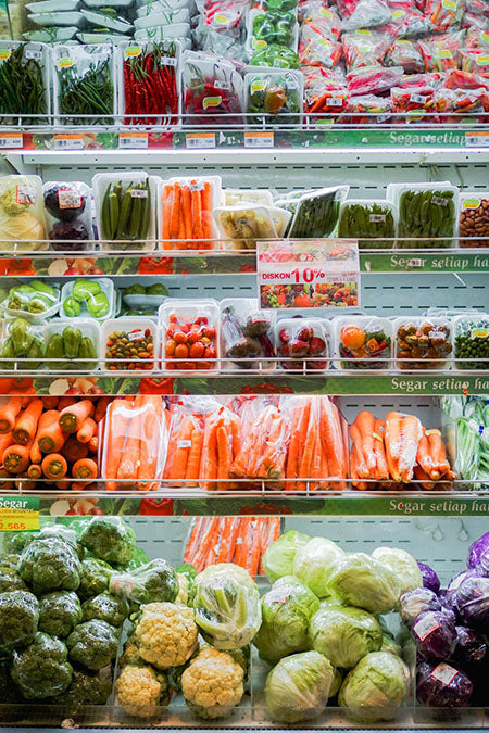 photo of produce in grocery store