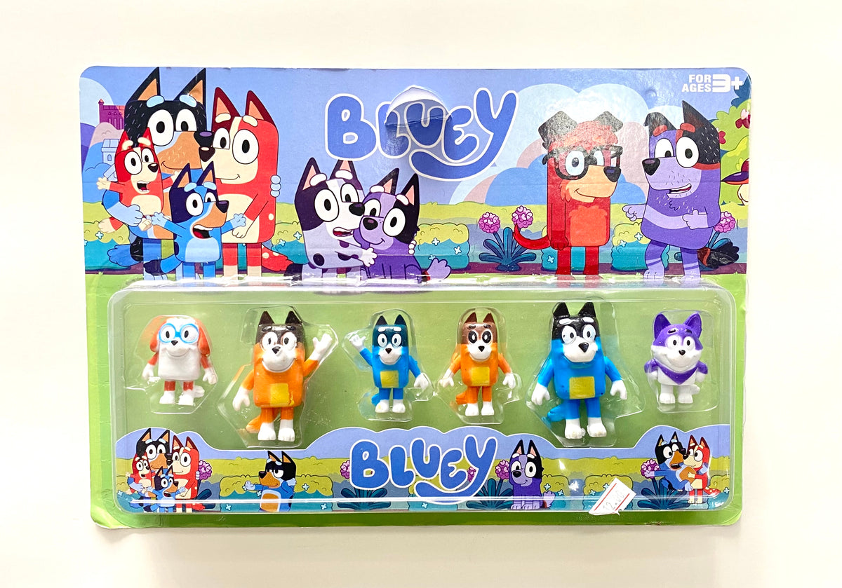 Bluey Cake Figurines Set Gift Toys – Top Party Supplies, Hoppers ...