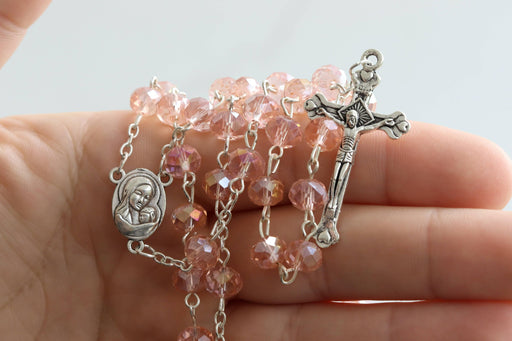 Rearview Mirror Rosary with Jerusalem Pearl Beads — Orthodox Depot