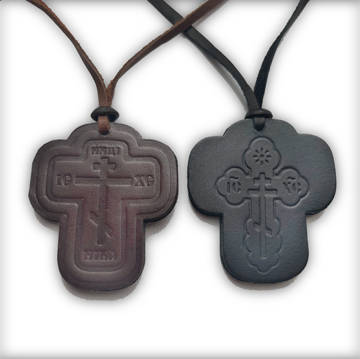 Wooden Cross Necklace — Saint George Orthodox Cathedral Toledo