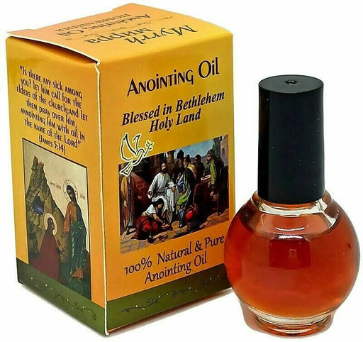 3 PCS Oil Frankincense and Myrrh Anointing Oil From Holy Land Jerusale —  Orthodox Depot