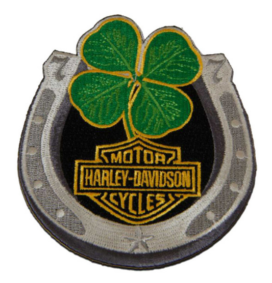 Harley-Davidson 4 in. Woven Freedom Machine B&S Logo Emblem Sew-On Patch