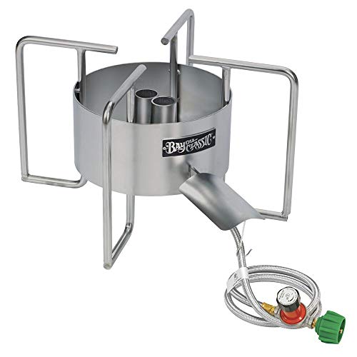 Bayou Classic KDS-182 82 Quart. Stainless Steel Crawfish Cooker Kit