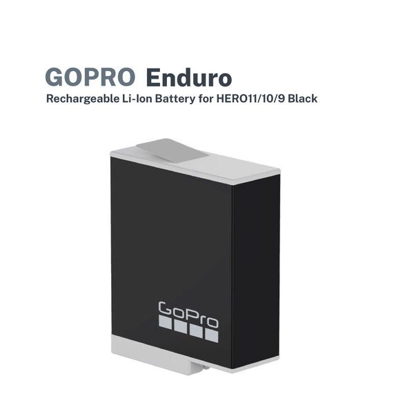 GoPro Rechargeable Battery Enduro for Hero 12,11 Hero 10 & Hero 9