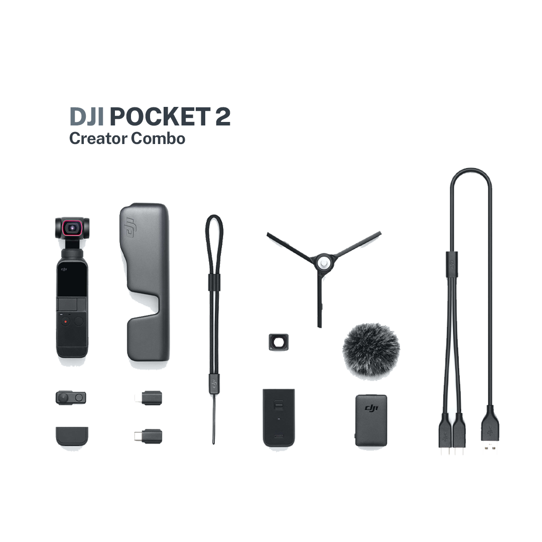 【R3.12購入・保証書有】DJI pocket 2 Creator Combo