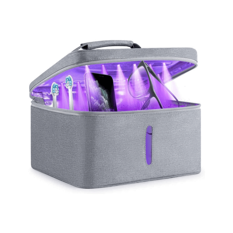 purple glow uv sanitizer