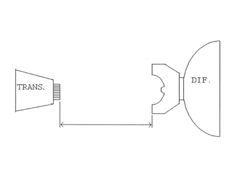 how to measure a drive shafts diagram