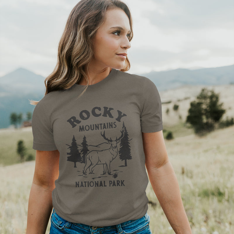 Glacier National Park - Short Sleeve T-Shirt – Indigo Tangerine Retail